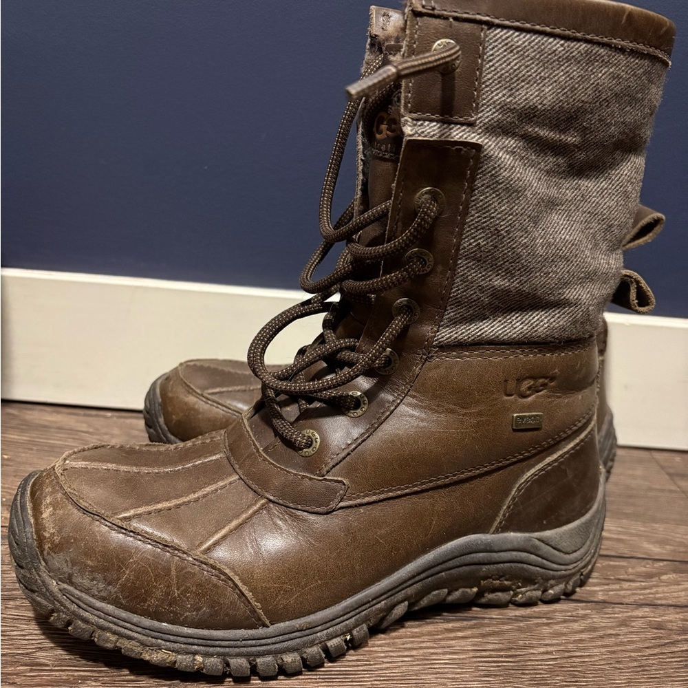UGG Brown and Gray Women’s Rain & Snow Boots